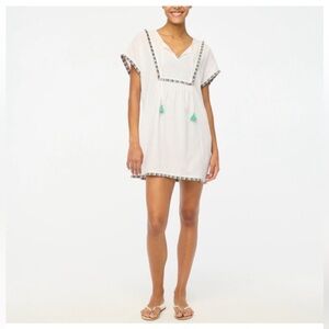 J Crew Swim S Beach Cover Up White